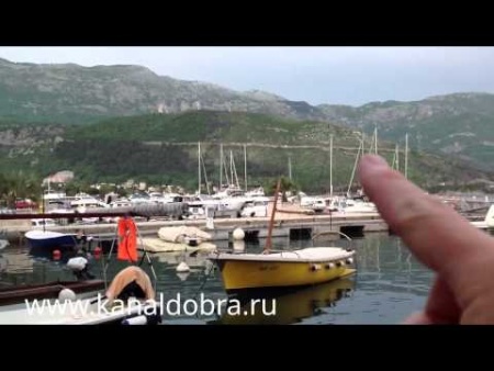 Город Будва в Черногории! Видео