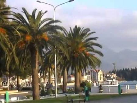 Прогулка по Porto Montenegro, Тиват, Черногория Видео