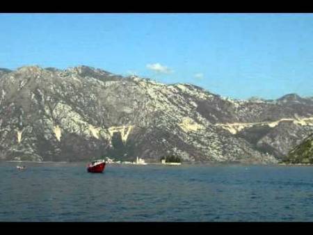 Столив, Черногория. на воде, плаваем Видео