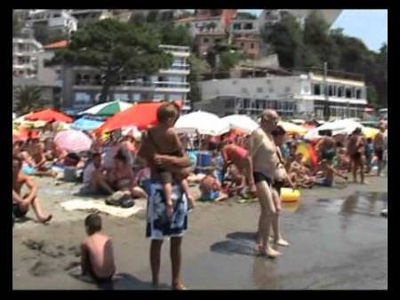 Ульцин Черногория (Small Beach) Видео