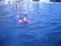 Мой внук учится плавать. Черногория. Бечичи